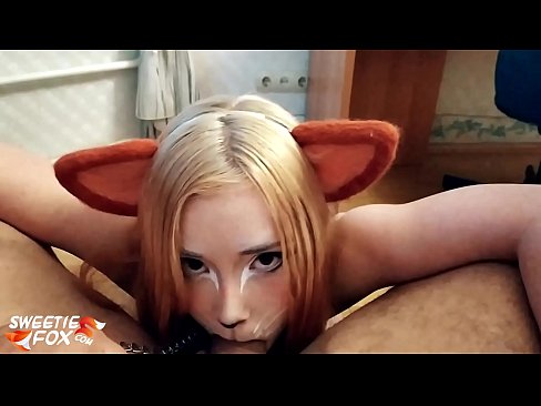 ❤️ Kitsune svelge pikk og cum i munnen ️❌ Jævla video hos oss ☑